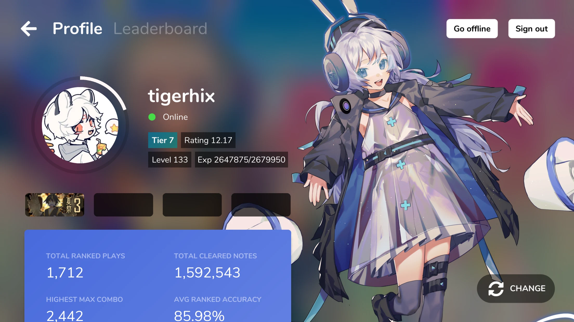 Cytoid: Community Rhythm Game screenshot